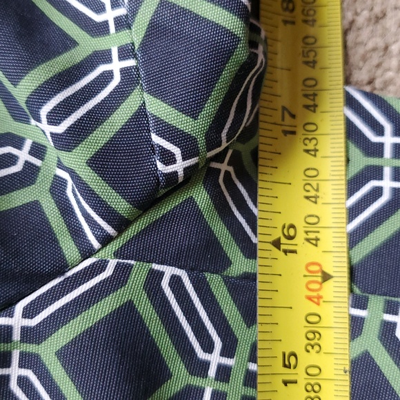 Women's Banana Republic Petite Retro 60's Printed Trench Coat Size XS - Picture 15 of 16